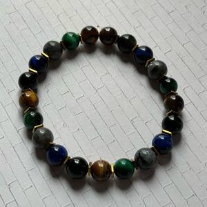 Handmade bracelet with natural stone